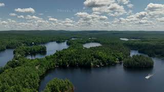 Aerial tour of Colton NY Higley Flow and South Colton NY [upl. by Philips]