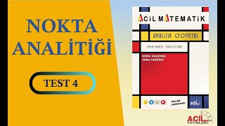 ACİL MATEMATİK ANALİTİK GEOMETRİ FASİKÜLÜ NOKTANIN ANALİTİĞİ TEST4 SAYFA 282930 [upl. by Boone]