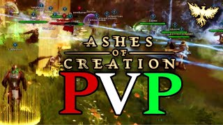 MMO Ashes Of Creation PvP Update [upl. by Dnomyad]