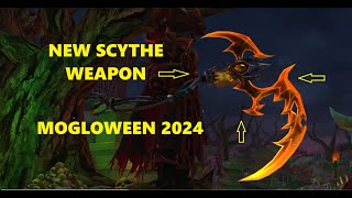 AQ3D New Upcoming Weapons Scythe amp Claws aq3d mogloween scythe claws [upl. by Adnouqal648]