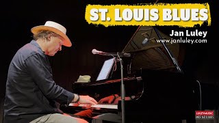 St Louis Blues W C Handy  Jan Luley piano solo [upl. by Adnilem275]