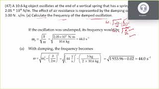 waves sec 4 damped and forced oscillations [upl. by Nivlac]