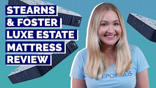 Stearns amp Foster Mattress Review  Everything You NEED To Know [upl. by Ecinna]