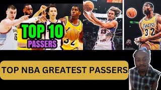 The Top 10 Greatest Passers in NBA History Reaction [upl. by Aisekal709]