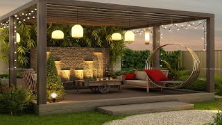 100 Modern Patio Design Ideas 2024 Backyard Garden Landscaping ideas TerraceRooftop Garden Pergola [upl. by Horvitz]