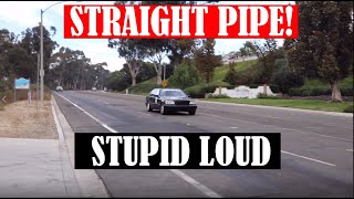 THE LOUDEST MERCEDES IVE EVER HEARD 1998 MercedesBenz S420 straight pipe [upl. by Lemieux]