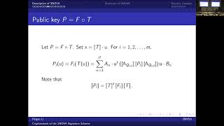 Cryptanalysis of the SNOVA signature scheme [upl. by Nonnerb766]