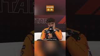 Lando Might Get In Trouble For This 🤪 f1 formula1 [upl. by Poppy]