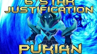 Summoners War 6 Star Justification Purian the Water Inferno [upl. by Kape883]