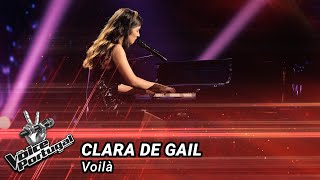 Clara de Gail  quotVoilàquot  Prova Cega  The Voice Portugal [upl. by Pelagia]