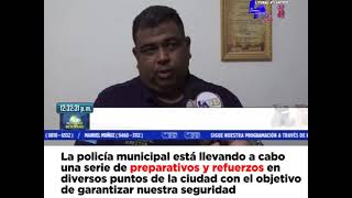 La policía municipal está llevando a cabo una serie de preparativos y refuerzos en diversos [upl. by Croft514]