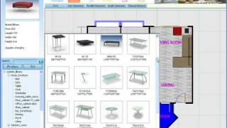 InteriCADLite2dfurniture [upl. by Shoifet]