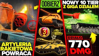 ARTYLERIA RAKIETOWA ODBIERZ CZOŁGI PREMIUM i NOWY 10 TIER z OP DZIAŁEM [upl. by Nylek]