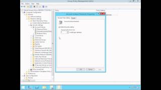 Password amp Account Policies  Windows Server 2012 R2 [upl. by Gavette]