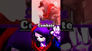 WHAT IF Dust FANON vs Murder CANON undertale edit dust dusttale 1v1 [upl. by Yelak]