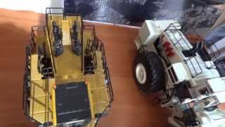 CAT 994F vs LeTourneau L1850 [upl. by Rufford]