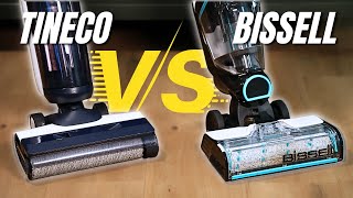 Bissell Crosswave vs Tineco Ultimate Side By Side Comparison  Which One Is Better [upl. by Navad]