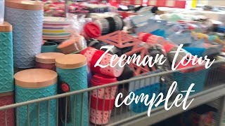 ZEEMAN SHOPPING TOUR COMPLET MAGASIN NOUVEAUTÉS MARS 2018 [upl. by Anavas]