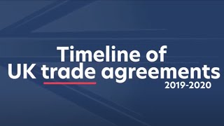 A timeline of UK Trade deals [upl. by Pancho308]