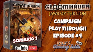 Gloomhaven Jaws of the Lion Campaign Playthrough Ep 4 Scenario 7 [upl. by Mulloy958]