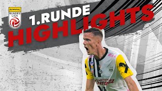 ADMIRAL Bundesliga 202324 Highlights 1 Runde  Luckeneder mit dem LastMinuteTor für den LASK [upl. by Kessiah]