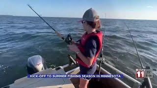 Outlook for fishing opener in northwestern Minnesota [upl. by Gnuhp]