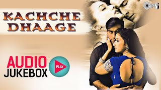 Kachche Dhaage Audio Jukebox  Ajay Devgan Manisha Koirala Nusrat Fateh Ali Khan Lata Mageshkar [upl. by Newg]