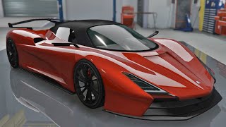 GTA 5 Online Overflod Zeno Customization amp Test SSC Tuatara  Unreleased Car [upl. by Riane167]