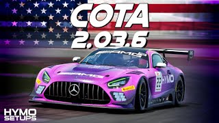 COTA Hotlap  SETUP  2036  Mercedes AMG GT3 Evo  Assetto Corsa Competizione v195 [upl. by Enelyar]