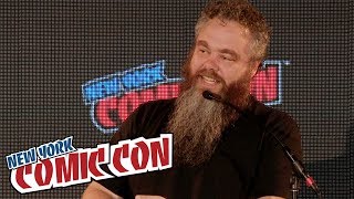 An Evening with Patrick Rothfuss Full Panel  New York Comic Con 2018 [upl. by Rowell]