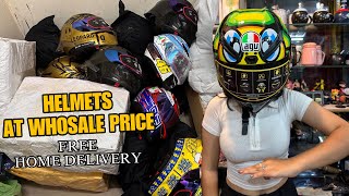 Helmets at Whosale price  custom MotoGP helmet  replica helmet [upl. by Lemyt]