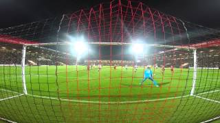 Reverse angle  Eunan OKane helps AFC Bournemouth take the lead against West Bromwich Albion [upl. by Nelsen]