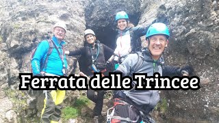 Ferrata delle Trincee [upl. by Atiker746]