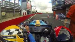 Caterham Seven 620R Brands Hatch GP Circuit Hot Laps [upl. by Nitsruk560]