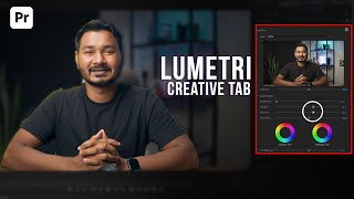 How to Use Lumetri Color Creative Tab in Premiere Pro EP 32 [upl. by Petite]