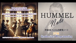 Humme Johann Nepomuk／Arrangement from Overture to SarginoFPaerS113 [upl. by Eonak824]