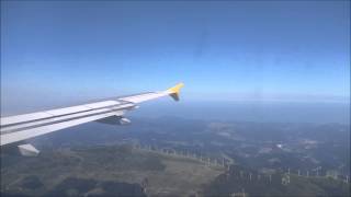 ✈Flight Report✈ Vueling A320 Paris Orly  Bilbao Full Flight FullHD [upl. by Eidok]