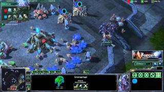 StarCraft 2  P Colossus 3 Gate vs 3 Rax MM  Strategy [upl. by Peonir]