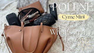 POLENE CYME MINI REVIEW  What Fits Inside amp Mod Shots [upl. by Lechner]