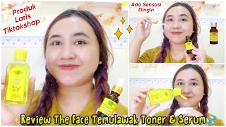 Review The Face Temulawak Toner amp Serum ✨💦 Sebagus Apa Sih [upl. by Apps795]