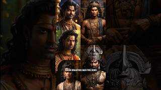 Sons of Draupadi  UpaPandavas mahabarat draupadi pandav hindumythology hindu mythology [upl. by Atiran]