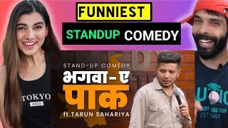 BhagwaePak  Standup Comedy Ft Tarun Sahariya Reaction [upl. by Corry]