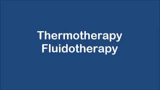 ThermotherapyFluidotherapy [upl. by Erminie61]