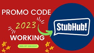 StubHub Discount Code 2023 Coupon amp Promo For Tickets 100 Working [upl. by Materse]