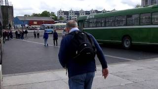 A Leyland National leaves the Bristol rally [upl. by Tur915]