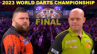 Smith v Van Gerwen FINAL 2023 World Darts Championship [upl. by Goodrow911]