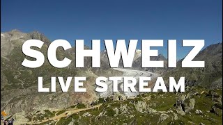 Schweiz Panorama – 247 LIVE Stream Webcams Swiss Alps [upl. by Haon]