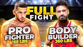 I Fought A 260lbs Bodybuilder Full Fight [upl. by Muirhead]