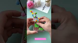 Clay craft idea ✨💡 diy craftislamicartwork drawing by snighda [upl. by Anyer]