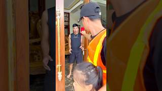 The delivery man saved the little girlviral funny trending cute shorts [upl. by Maddis413]